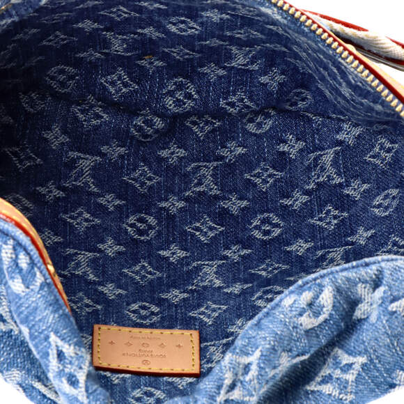Louis Vuitton High Rise Bum Bag Monogram Denim - Picture 5 of 8